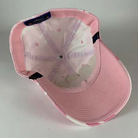 Arizona State Sun Devils Womens Pink Camo Top of the World Fitted Hat One Size - Picture 4 of 5